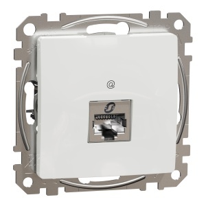 Priza RJ45 Cat6 STP alb Schneider Sedna Design & Elements SDD111461S