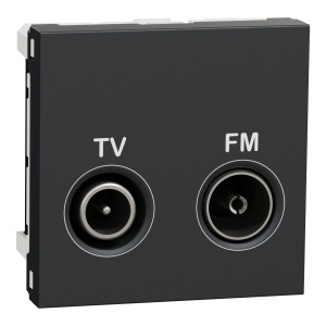 Priza TV/FM terminala 2m antracit Schneider New Unica NU345254