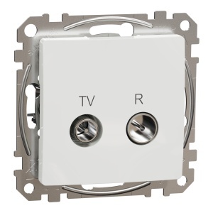 Priza TV R finala 4dB, alb Schneider Sedna Design & Elements SDD111471R