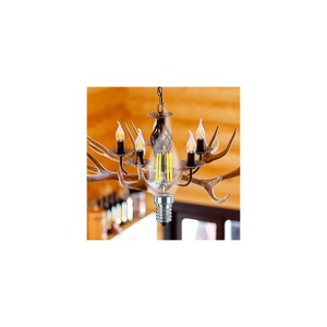 BEC LED CU FILAMENT TR 4W C35T E14 2700K FLACARA - Img 2