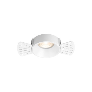 CARCASA ALB-NEGRU ROTUND PT MR16 GATA-TR-1