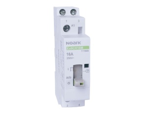 Contactor modular si cu comutare manuala , 25A , 220-240V AC, 2 NO contacte Noark 111651