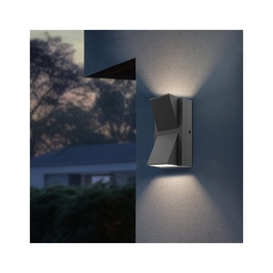 CORP LED PT, 2x6W, 1200lm, 3in1, VEKTA-C WL.2 GRI IP65 - Img 2