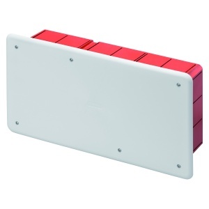 Cutie de joncțiune și conexiune - pentru pereți DIN cărămidă - cu șină DIN - dimensiuni Gewiss GW48007