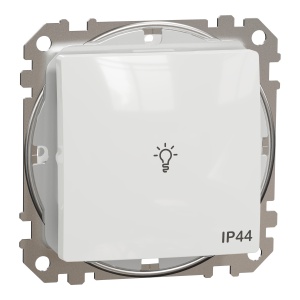 Intr rev simb lumina IP44, alb Schneider Sedna Design & Elements SDD211132