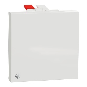 Intrerupator simplu 10A 2m alb antibact. Schneider New Unica NU320120