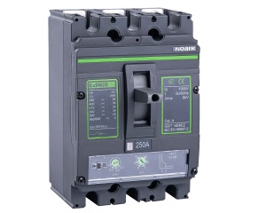 Întreruptor automat, AC, dimensiune cadru M2, Icu=Ics=36kA, In=250A, 3P Noark 111906