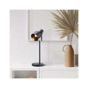 LAMPA BUROU P001W-1H-1xE27-NEGRU - Img 2