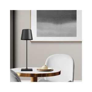 LAMPA DE MASA 3W 3000K Reincarcabil TOWER-1 NEGRU - Img 2