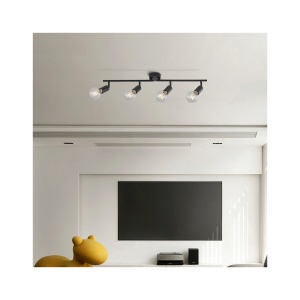 LAMPA DE PERETE G003C-4H-4xE27-NEGRU - Img 2