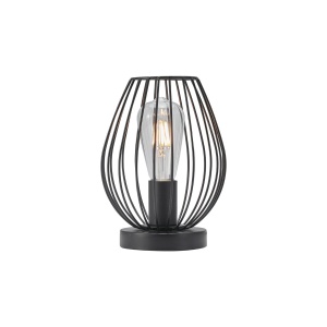 LAMPA DE PERETE W005T-1H-1xE27-NEGRU