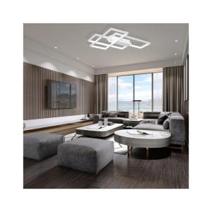 LUSTRA LED 65W NELA-SS2-RND telecomanda IP20 ALB - Img 2