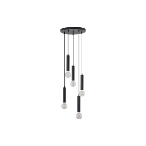 PENDUL G005R-5H-5xE27 NEGRU - Img 3