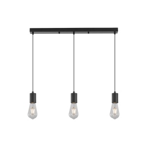 PENDUL G006S-3H-3xE27 NEGRU