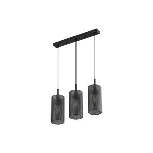 PENDUL LINIAR W002S-3H-3xE14-NEGRU WIRING - Img 3