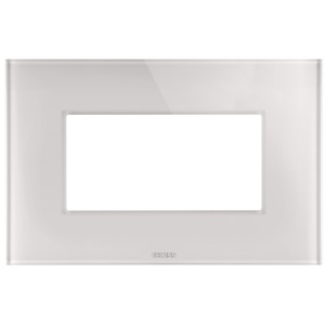 Placa ice - in glass - 4 module - bej natural - Chorusmart Gewiss GW16904CL