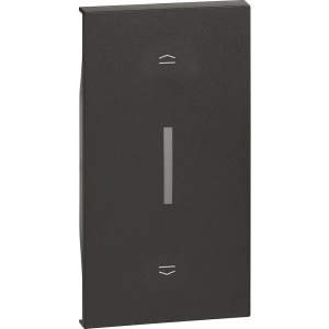 Placa intrerup. storuri 2m ng. Bticino Living Now KG06M2