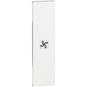 Placa vent. 1 mod. Alba Bticino Living Now KW01RN