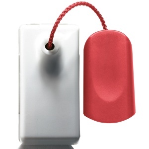 Buton 2P 250V c.a. - NO 10A - cu cordon de tragere - 1 modul - sistem alb Gewiss GW20518