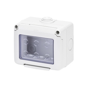 Carcasă etanșă pentru dispozitivele sistemului - 3 bandă - gri RAL 7035 - IP55 Gewiss GW27043