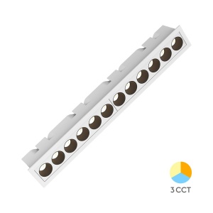 CORP LINEER INCASTRABIL 18W 3IN1 ALB LINEX-LN12 - Img 1