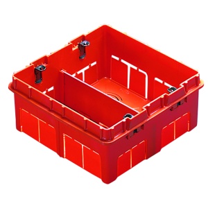 Cutii dreptunghiulare - 12 circuite (6+6) - domobox - 2 compartimente - 186X132X53 Gewiss GW24238