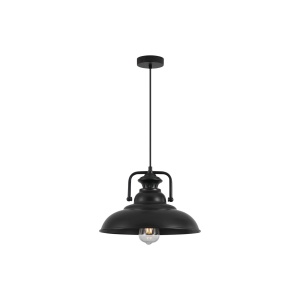 PENDUL P002R-1H-1xE27-NEGRU