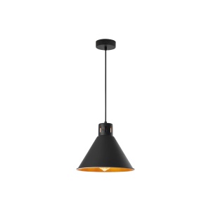 PENDUL P006R-1H-1xE27-NEGRU