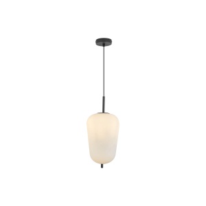 PENDUL S011R-1H-1xE27 OPAL STICLA CONIC
