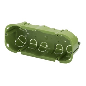 Perete verde - cutie dreptunghiulară de mare capacitate - 6 circuite - dimensiuni Gewiss GW24406PM