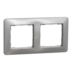 Rama dubla, aluminiu Schneider Sedna Design & Elements SDD313802