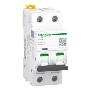 ACTI9 IC60H 2P 6A C Schneider Acti9 iC60 A9F84206