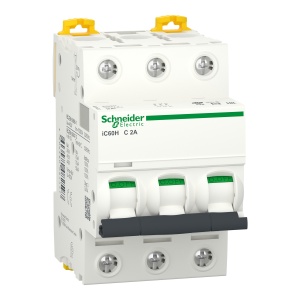 ACTI9 IC60H 3P 2A C Schneider Acti9 iC60 A9F84302