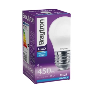 BEC LED 5W G45 PLS 6500K 400LM E27 - Img 3
