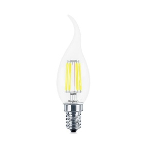 BEC LED CU FILAMENT TR 6W C35T E14 3000K FLACARA