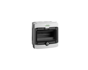 Cofret de distributie din plastic, montare aparenta, IP65, 1 rând, 8 module Noark 101493