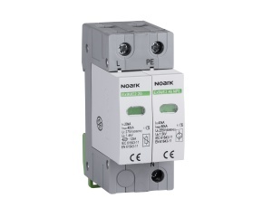 Dispozitive de protecție la supratensiune Ex9UE, clasa 2 ( C ), In=20 kA, Uc=275 VAC, 1+N poli Noark 103349