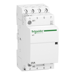 ICT 25A 4NO 220...240Vca 50HZ CONTACTOR Schneider Acti9 iCT A9C20834