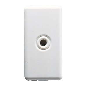 Ieșire cablu 1 circuit - diametru 4 și 8 mm - 1 modul - sistem alb Gewiss GW20058