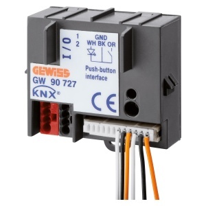 Interfață contacte cu 2 canale - KNX Gewiss GW90727
