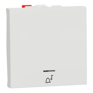 Intr rev 10A 2m simb sonerie ind lum alb Schneider New Unica NU320618CN