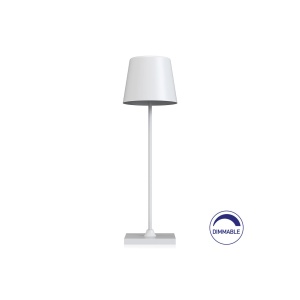 LAMPA DE MASA 3W 3000K Reincarcabil TOWER-1 ALB