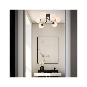 LAMPA PT TAVAN S012C-6H-6xG9-STICLA - Img 2