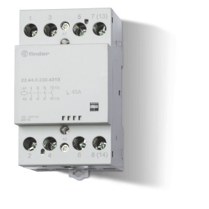 Modular contactors Contacts configuration: 4NO Contact Material: AgSnO2 Rated operating Finder 224402304310