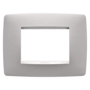 O placă - DIN tehnopolimer vopsit - 3 module - bej natural - Chorusmart Gewiss GW16103VL