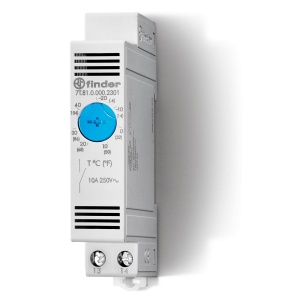 Panel thermostat Nr.contacts: 1 Contacts configuration: NO Contact Material: AgNi Finder 7T8100002301