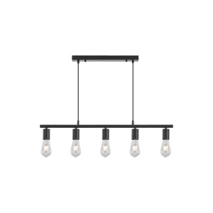 PENDUL G006S-5H-5xE27 NEGRU