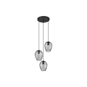 PENDUL W005R-3H-3xE27 NEGRU - Img 3