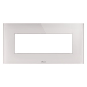 Placă de gheață - în sticlă - 6 module - bej natural - Chorusmart Gewiss GW16906CL
