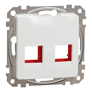 Placa RED RJ45, alb Schneider Sedna Design & Elements SDD111441C